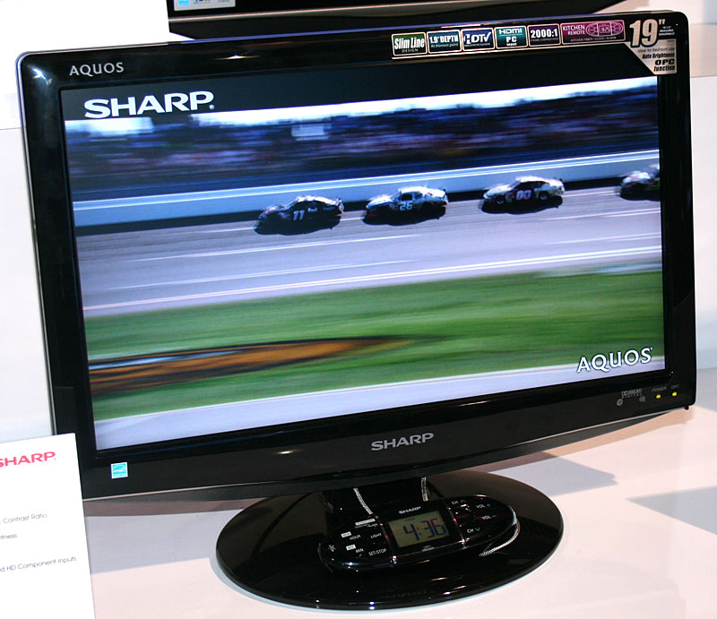 Illustration for article titled Sharp AQUOS LC-19D44U 19-incher Loses Dick Contest, Wins Our Hearts
